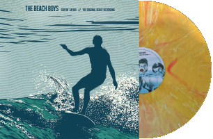 The Beach Boys - 1962 Surfin' Safari - Yellow Marble vinyl LP  - 180 kr.